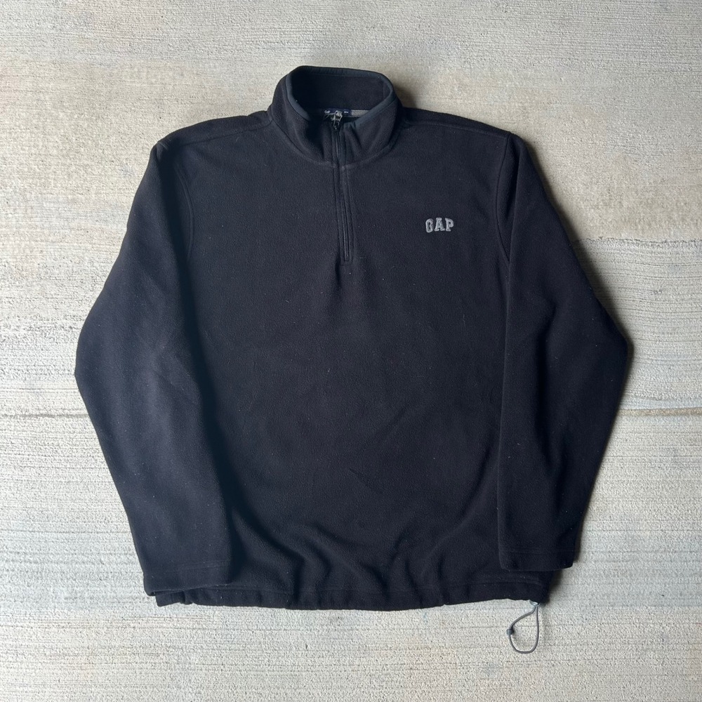 Gap Mens XL Quarter Zip Fleece